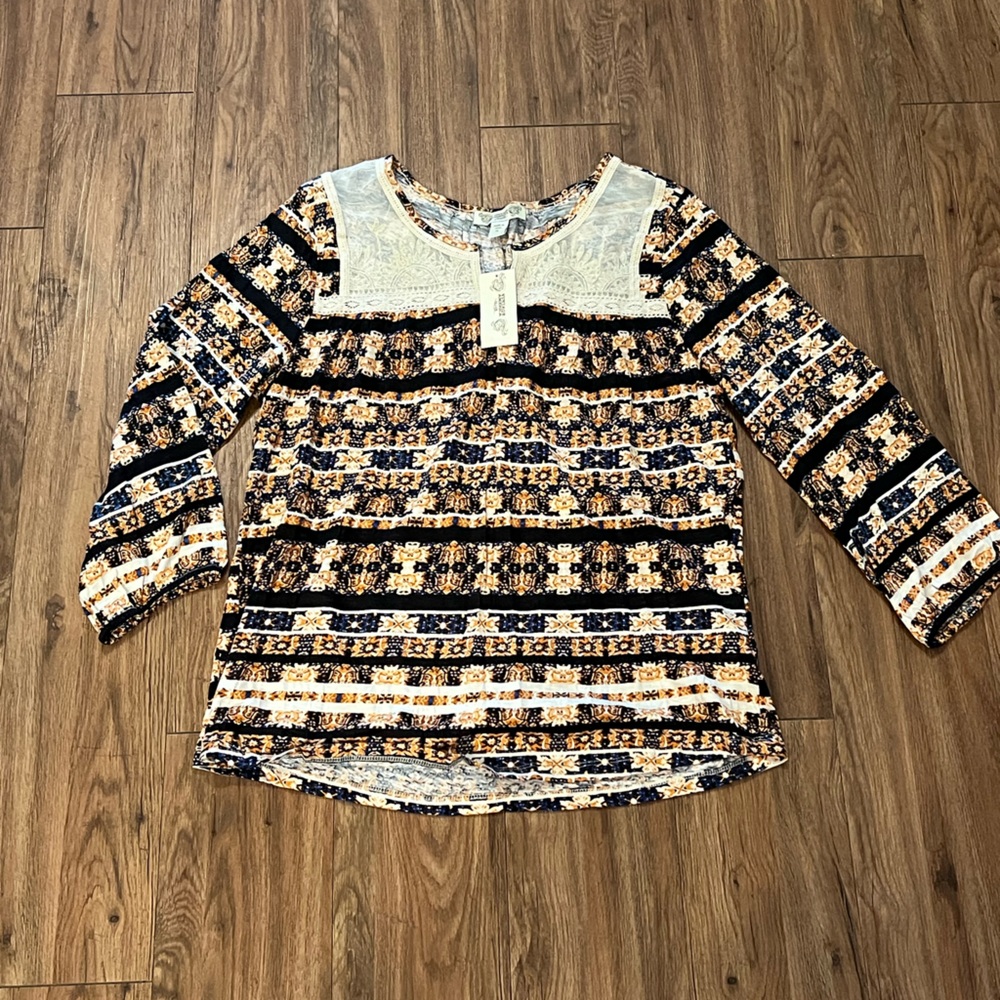 NWT size l top reg 60